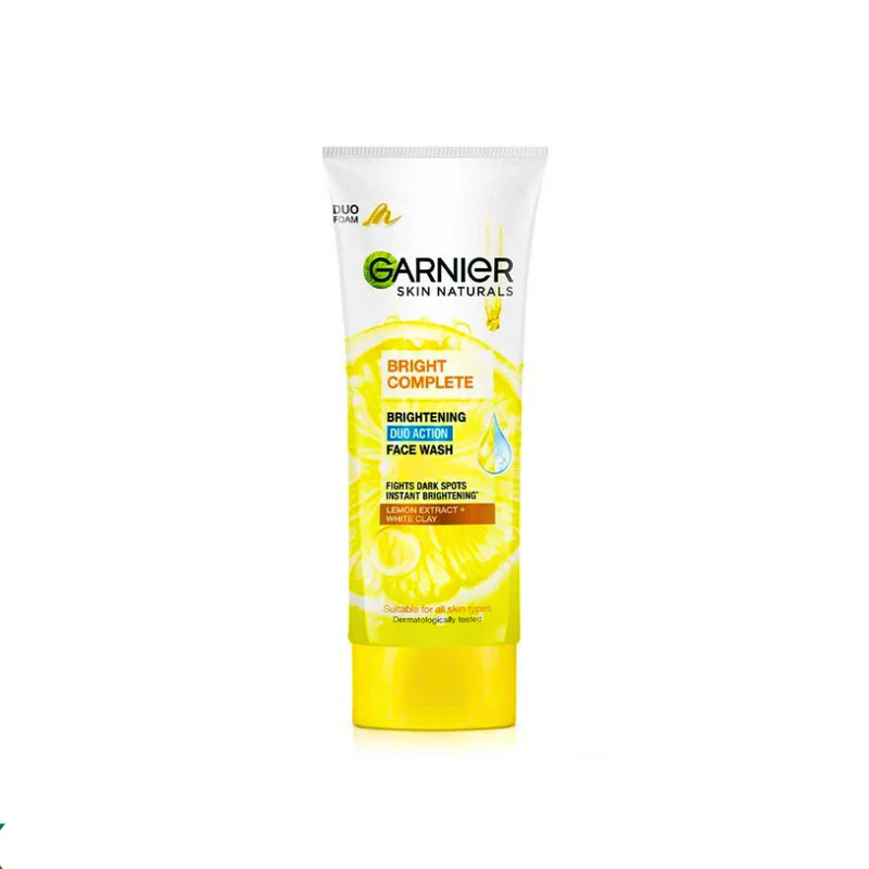 Garnier Bright Complete Duo Action Face Wash